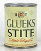 1959 Gluek's Stite Malt Liquor 8oz 241-07 Flat Top Minneapolis Minnesota