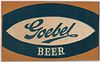 1964 Goebel Beer Cardboard Case Panel Detroit Michigan