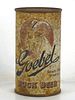 1953 Goebel Bock Beer 12oz 71-13 Flat Top Detroit Michigan