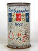 1955 Krueger Ambassador Beer 12oz Can Newark New Jersey 