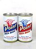 Lot of 2 1970s Point Bock Ring Pull Beer Cans Stevens Point Wisconsin 