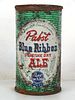1950 Pabst Blue Ribbon Ale 12oz Flat Top Can Milwaukee 