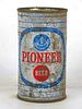 1959 Pioneer Beer 12oz Flat Top Can Gluek Minneapolis 