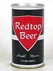 1968 Redtop Beer 12oz T113-10v Unisted. Ring Top Evansville Indiana