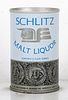 1970 Schlitz Malt Liquor (blue writing) 8oz T30-03v1 Unpictured. Ring Top Milwaukee Wisconsin