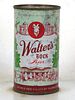 1960 Walter's Bock Beer Flat Top Can 144-20 Pueblo Colorado 