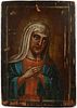 ANTIQUE RUSSIAN PAINTING ON WOOD ICON