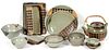JAPANESE POTTERY DINNERWARE NINETY-TWO PIECES