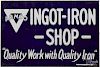 Baltimore Enamel Co. trade sign for Armco Ingot - Iron - Shop, 12'' x 18''.