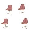 Set of Four Knoll Side Chairs