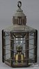 Scottish Clipper Ship Lamp lantern, 23 1/2'' h.