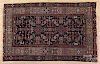 Afshar carpet, ca. 1940, 6'6'' x 4'.