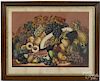 Currier and Ives color lithograph, titled American Fruit Piece, 20'' x 27 3/4''.