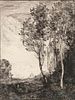 Jean-Baptiste-Camille Corot (French, 1796-1875)      Souvenir D'Italie