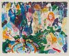 LeRoy Neiman (1921-2012), "Casino," 1972, Screenprint in colors on paper, Image: 21" H x 25.625" W; Sight: 23" H x 27.375" W
