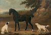Charles Henry Schwanfelder (British, 1774-1837)      Portrait of a Horse and Two Dogs