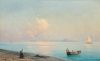 Ivan Konstantinovich Aivazovsky (Russian, 1817-1900)      Along the Coast, Capri