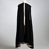 Black and Cream Hooded Wool Opera Cape, worn by Joanne Woodward
