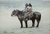 Gordon Snidow (b. 1936) - Two Cowboys on Horseback (PLV91324C-0822-006)