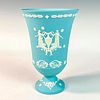 Wedgwood Blue Jasperware Arcadian Vase