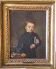 Etienne Bouchardy  (French, 1797-1849) Portrait of boy