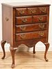 American Drew Four Drawer Silver Chest
