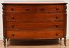 Sheraton Bow Front Chest of Drawers