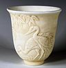 CHINESE PORCELAIN CRANE CUP