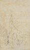 T. WEBER (1813-1875), Church in Gm&#252;nd, Austria,  1864, Pencil