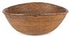 Monumental Woodlands burl bowl, early 19th c., the