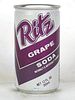 1978 Ritz Grape Soda 12oz Can Miami FLorida