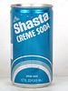1977 Shasta Creme Soda (in white) 12oz Can