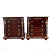 Pair of Empire Style Nightstands
