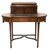 Victorian Rosewood Inlaid Ladies Desk