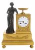 Louis XV Gilt Bronze Mantel Clock