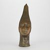 Modern Benin Bronze Head