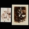 2 Photographs - Buffalo Bill & Amelia Earhart
