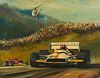 Dion Pears Formula One Race Painting 1971