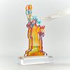 Peter Max Painted Statue of Liberty Sculpture