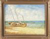 Charles Drew Cahoon Oil on Canvas Board "Cape Cod"