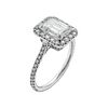 GIA Certified 1.80 Carat Natural Diamond I VVS1 Emerald Cut Diamond Engagement Ring