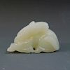 ANTIQUE CHINESE CARVED HETIAN JADE HORSE