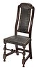 Massachusetts William and Mary Maple Side Chair