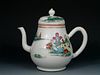 Antique Chinese Famille Rose Porcelain Teapot, 18th