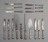 Reed and Barton sterling silver flatware service,i