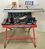 BOSCH TABLE SAW AND STAND