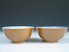 Two Antique Chinese Porcelain Bowls, Kangxi Mark