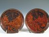 Pair of Chinese Lacquered Dish, 18th Century