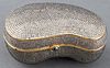 Judith Leiber Crystal Covered Gold Plate Clutch