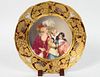 VIENNA PAINTED PORCELAIN CABINET PLATE
